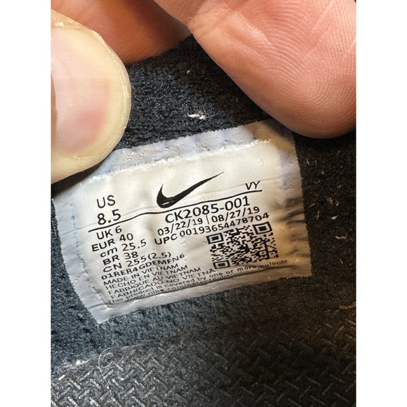 Nike Shox TL Nova Black Orange Sneakers CK2085-001 Size 8.5 Used Womens Shoes - Picture 7 of 7